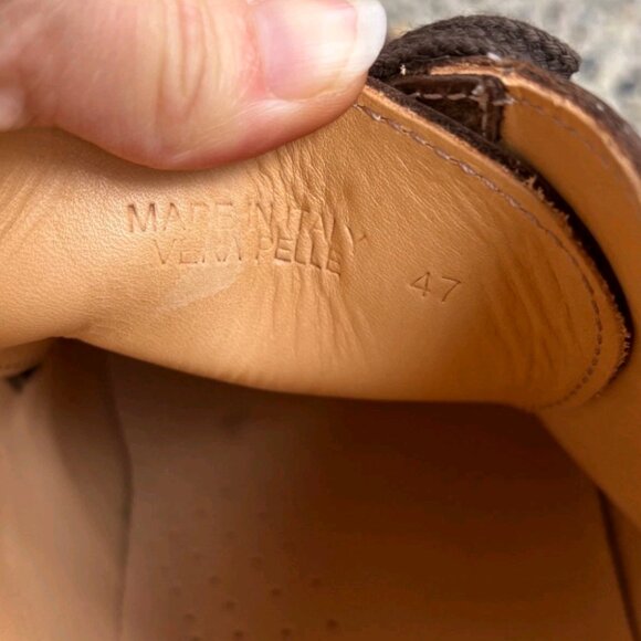 Astorflex Brownflex 1820 Dark Chestnut Leather Handmade Chukka Boot Mens Size 47 main image 6